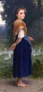 William-Adolphe Bouguereau The Goose Girl France oil painting artist